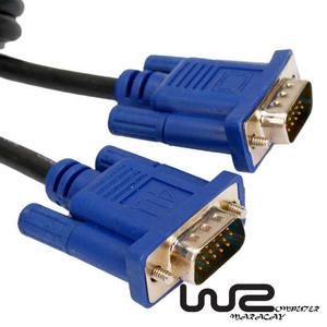 Cable De Video Vga Macho A Macho 1.5 Mts