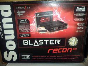 Tarjeta De Audio Pci Express Sound Blaster Recon 3d