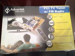 Tarjeta Pci Tv Tuner W/fm Radio Advantek