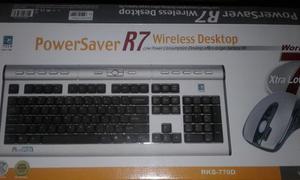 Teclado Y Raton Inalambrico Powersave R7