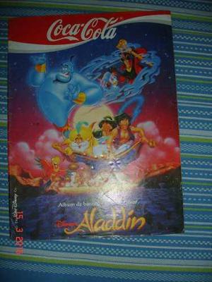 Album De Barajitas Colección Aladdin De Cocacola Incompleto