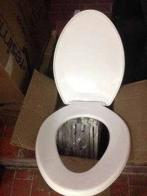 Asiento Tapa Wc Poceta Lujo Mod Canaima Elongada Resimol