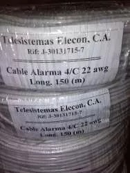 Cable 4x22 Para Alarma 100% Cobre Telesistemas Elecon De 150