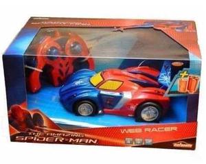 Carro Control Spiderman Web Racer Original