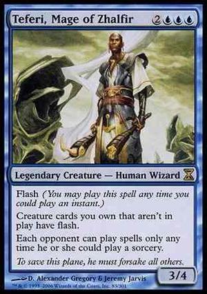 Cartas Magic Teferi Mago De Zhalfir