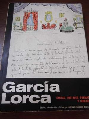 Cartas Postales Poemas Y Dibujos Garcia Lorca Ilustrado