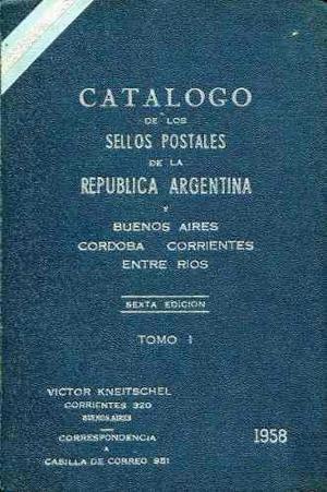 Catalogo De Sellos Postales De Argentina 2 Volúmenes (1958)
