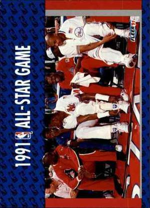 Cl27 1991-92 Fleer #233 Michael Jordan All Star
