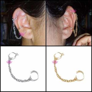 Ear Cuff Piercing Cadena Helix-orbital