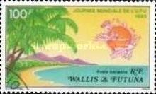 Estampilla Wallis Y Futuna 1983 Día Mundial Postal 1 Val