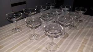 Juego Nuevo De 12 Copas Francesas Arcoroc Para Champagne.