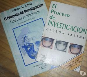 Libros metodología y proceso de investigación
