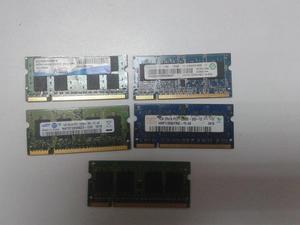 Memoria Para Laptop Ddr2 2gb. Pc2 Y 1 Gb Pc2.