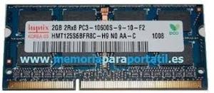 Memoria Ram 2gb Ddr3 Para Laptop