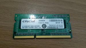 Memoria Ram Ddr3 Para Lapto De 2gb