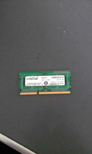 Memoria Ramddr3 2gb Crucial