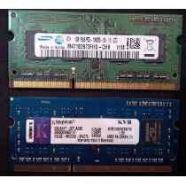 Memorias Ram Ddr3 2 Gb Para Lapto O Knaim Azul O Roja