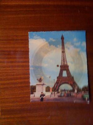 Postal Antigua Phonoscope De Paris