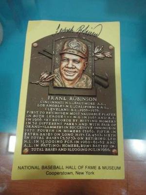 Postal Original Hof Frank Robinson