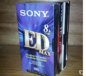 TDK Sony cintas VHS