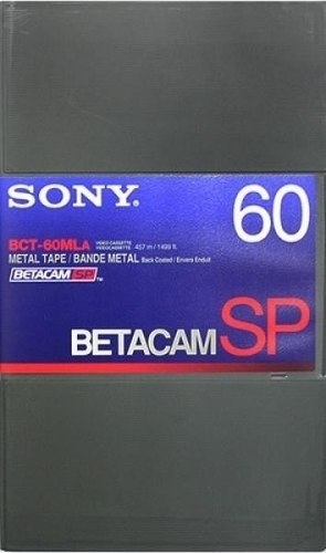 Cintas Betacam Sp 60