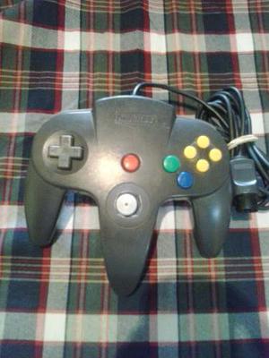 Control De Nintendo 64 Negro 100% Operativo