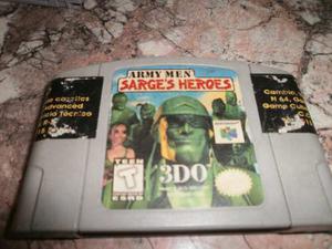 Juego N64 Army Men Sarges Heroes