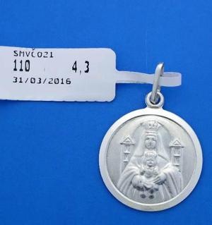 Medalla Virgen De Coromoto Plata Ley 925 De D 21mm Smvco21