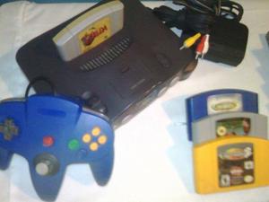 Nintendo 64 + 1 Control + 2 Juegos Originales