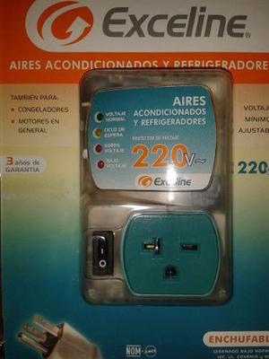 Protector De Voltaje Exceline Aires Acond. Y Refrigeracion