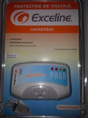 Protector Voltaje Exceline Gsm-lv 120 Lavadoras Digitales P