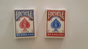 Cartas De Magia/poker Bicycle Clasicas Azul Y Roja