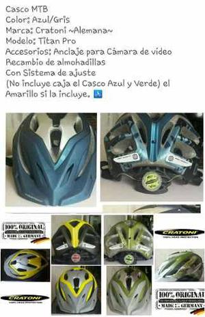 Casco Cratoni Titan Y Titan Pro