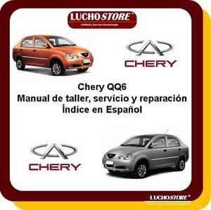 Chery Qq6 Manual Taller Servicio Reparación Ingles