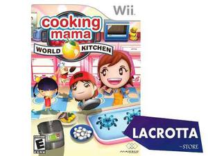 Cooking Mama World Kitchen Nintendo Wii & Wii U