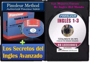 Curso Inglés Método Pimsleur 90 Lecciones Mp3 + Manuales