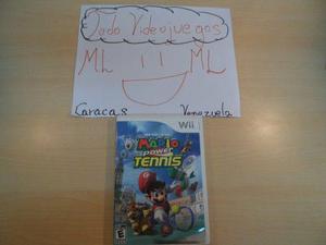 Juego De Wii Super Mario Power Tennis 100 % Funcional