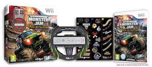 Juego Monster Jam Path Of Destruction Wii Con Volante