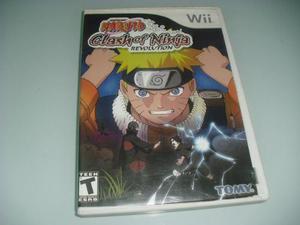 Juego Nintendo Wii Original Naruto Clash Of Ninja Revolution
