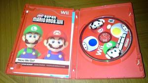 Juego Super Mario Bros Para Nintendo Wii.