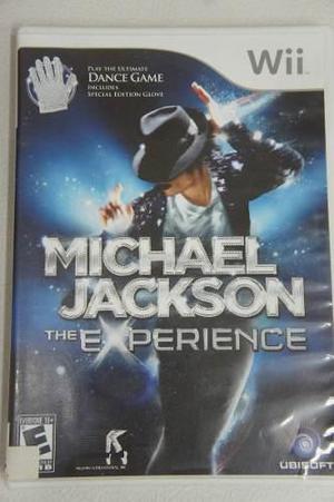 Juego Wii Michael Jackson Original