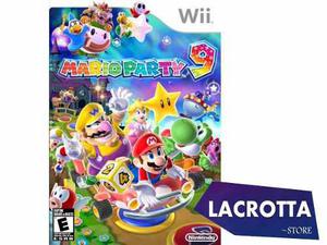 Mario Party 9 + 80 Mini Juegos Nintendo Wii & Wii U