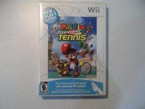 Mario Power Tennis Nintendo Wii 100 % Perfecto Estado !!!