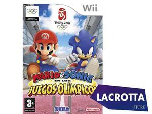 Mario & Sonic En Los Juegos Olimpicos Nintendo Wii & Wii U