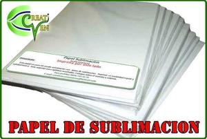 Papel De Sublimacion Secado Instantaneo Carta O A4 100 Hojas
