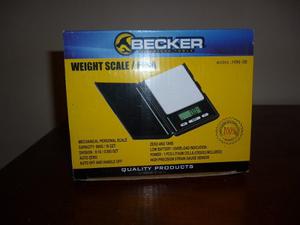 Peso Digital Becker Modelo H Para Oro/joyas