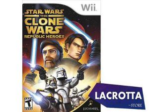 Star Wars The Clone Wars Heroes Nintendo Wii & Wii U