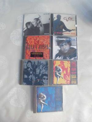 The Cure,pearl Jam,guns And Roses,bob Dylan,duran Duran,cds