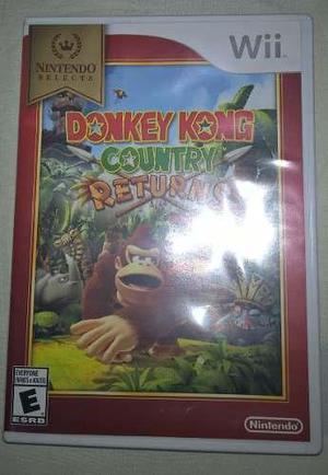 Vendo Juego De Wii, Donkey Kong Country Returns