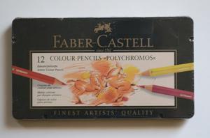 Faber Castell Polychromos 12 Unidades Profesionales Creyones